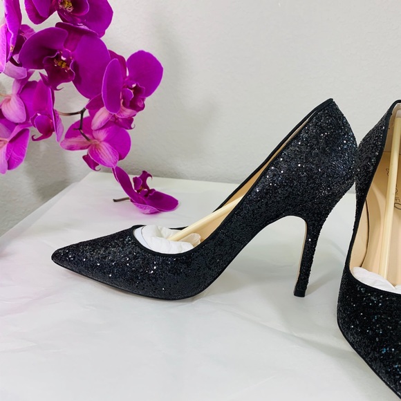 Sparkly Black Heels from Boutique9 - Picture 2 of 8